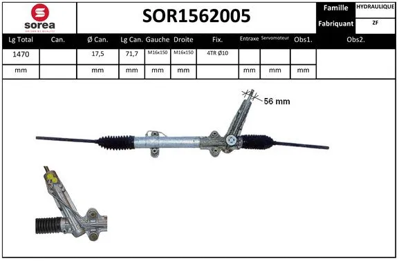 Steering Gear (SOR1562005)