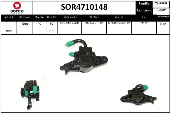 Hydraulic Pump, steering (SOR4710148)