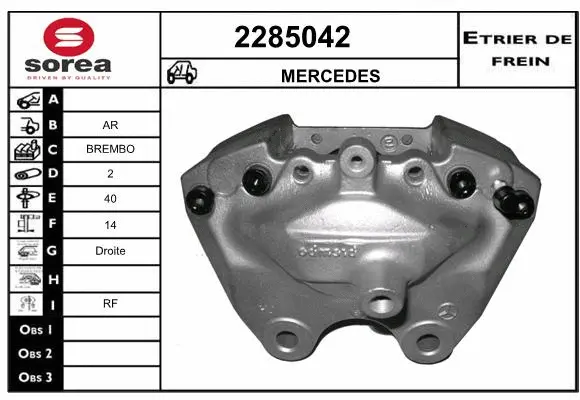 Brake Caliper (2285042)