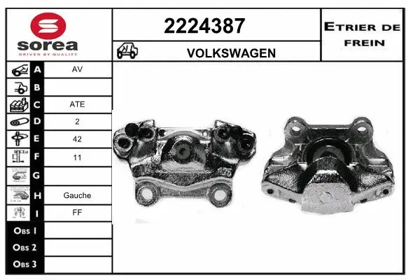 Brake Caliper (2224387)