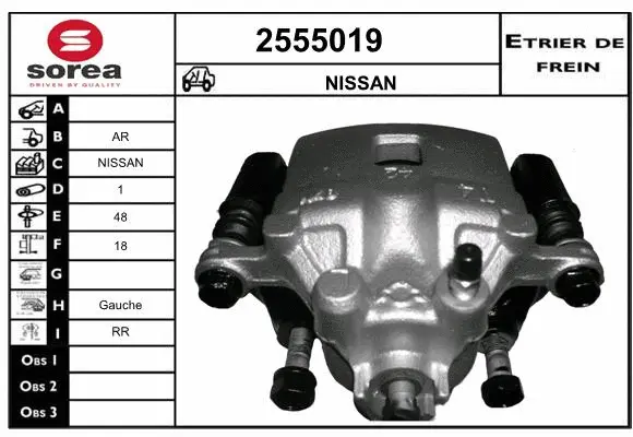 Brake Caliper (2555019)