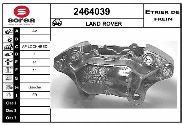 Brake Caliper (2464039)
