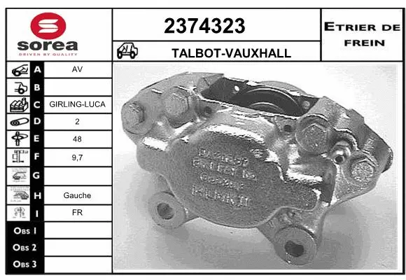 Brake Caliper (2374323)