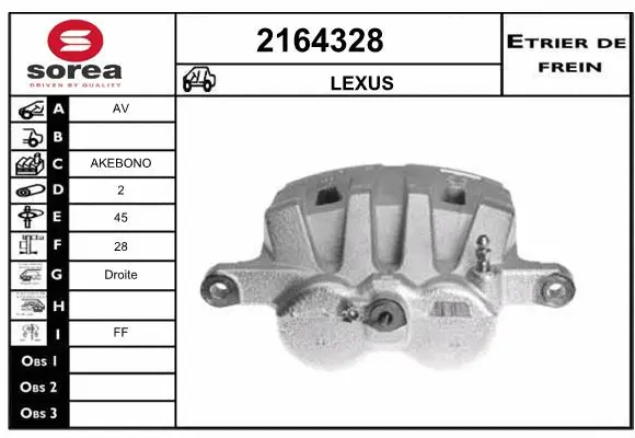 Brake Caliper (2164328)