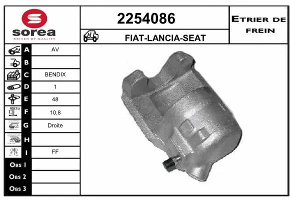Brake Caliper (2254086)