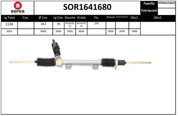 Steering Gear (SOR1641680)