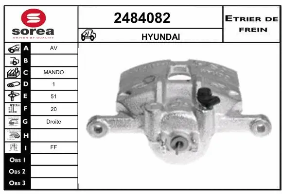 Brake Caliper (2484082)