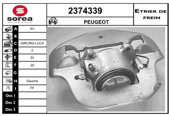 Brake Caliper (2374339)