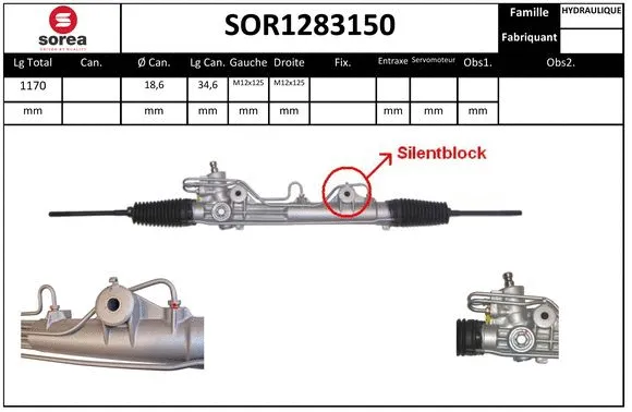 Steering Gear (SOR1283150)