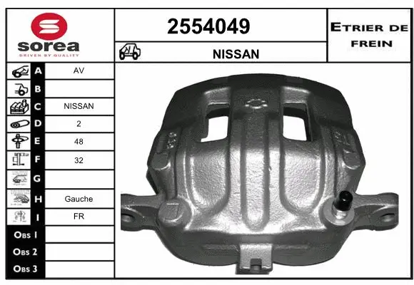 Brake Caliper (2554049)