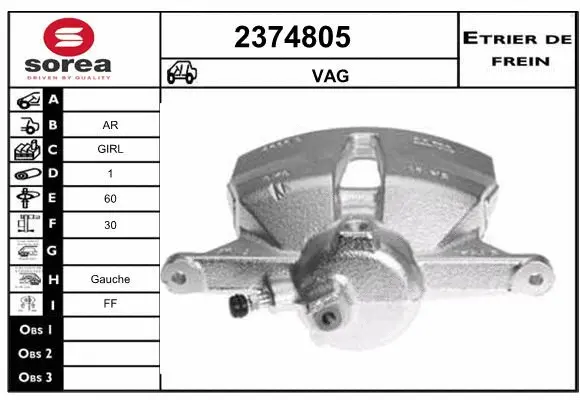 Brake Caliper (2374805)