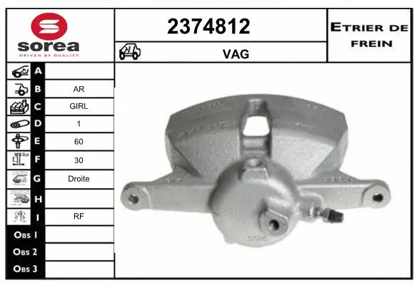 Brake Caliper (2374812)