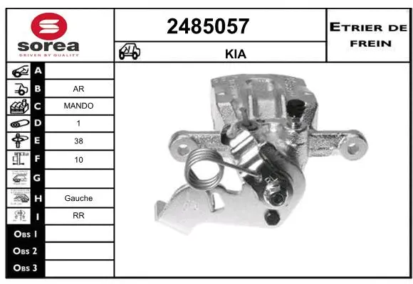 Brake Caliper (2485057)