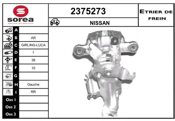 Brake Caliper (2375273)