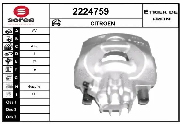 Brake Caliper (2224759)