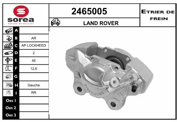 Brake Caliper (2465005)