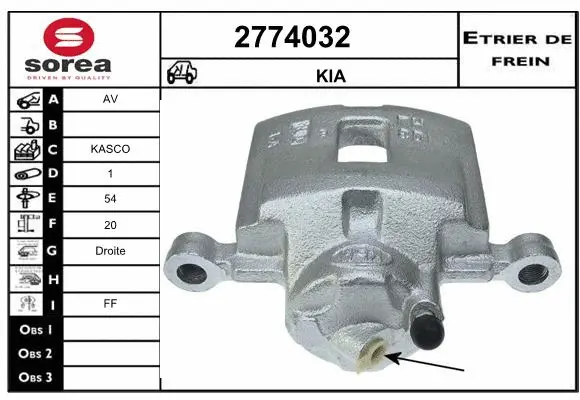 Brake Caliper (2774032)