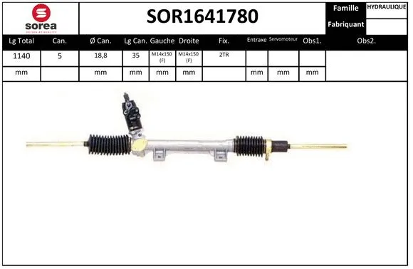 Steering Gear (SOR1641780)