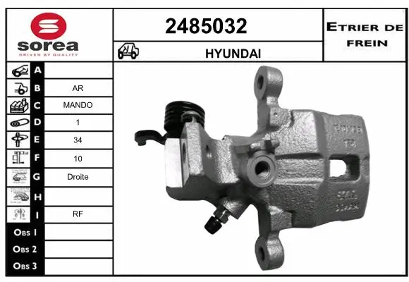 Brake Caliper (2485032)