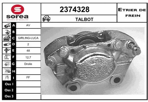 Brake Caliper (2374328)