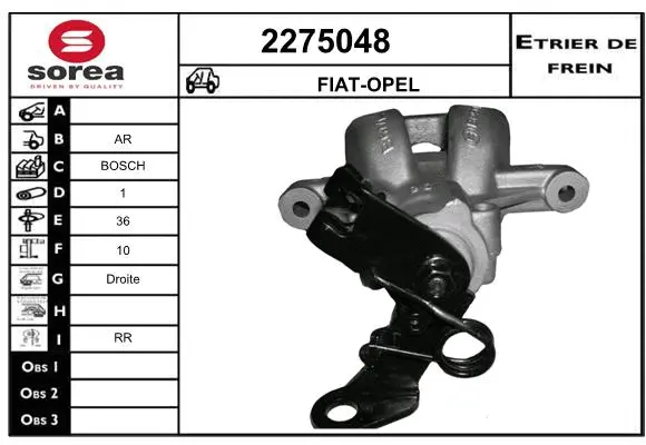 Brake Caliper (2275048)