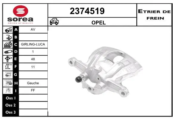 Brake Caliper (2374519)