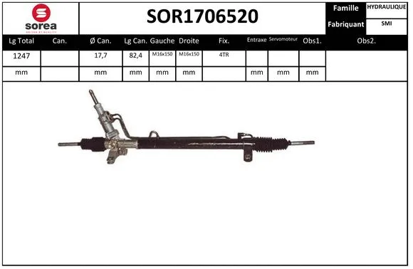Steering Gear (SOR1706520)
