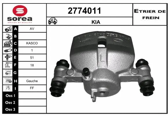 Brake Caliper (2774011)