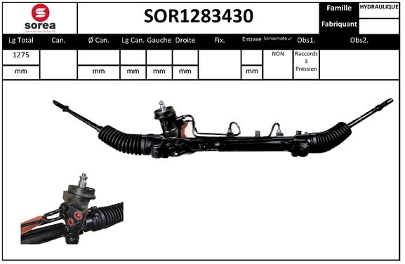 Steering Gear (SOR1283430)