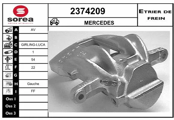 Brake Caliper (2374209)
