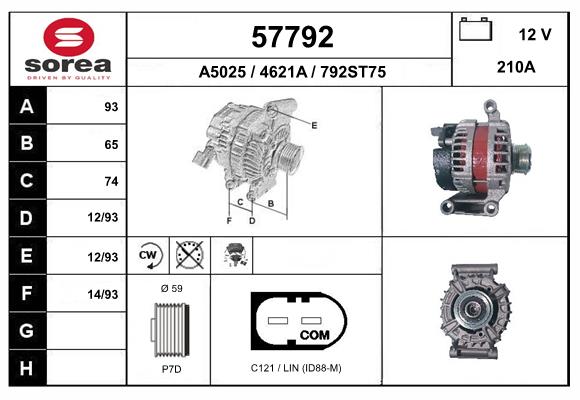 Alternator (57792)