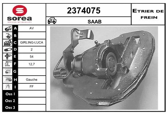 Brake Caliper (2374075)