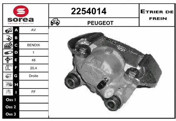 Brake Caliper (2254014)