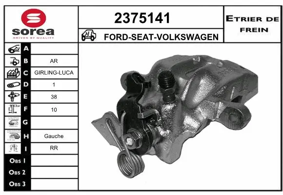 Brake Caliper (2375141)