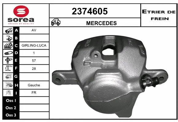 Brake Caliper (2374605)
