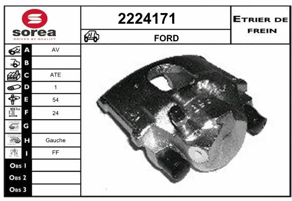 Brake Caliper (2224171)