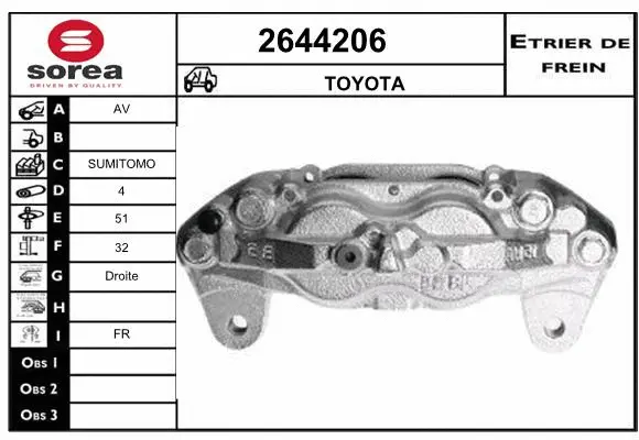 Brake Caliper (2644206)