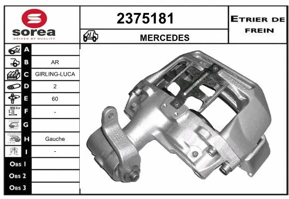 Brake Caliper (2375181)