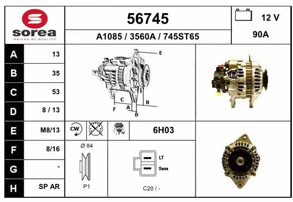 Alternator (56745)
