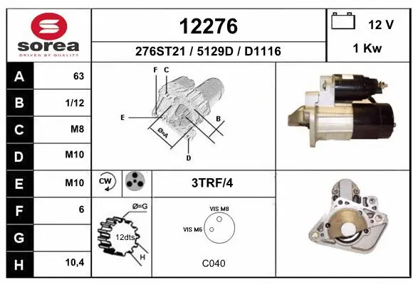 Starter (12276)