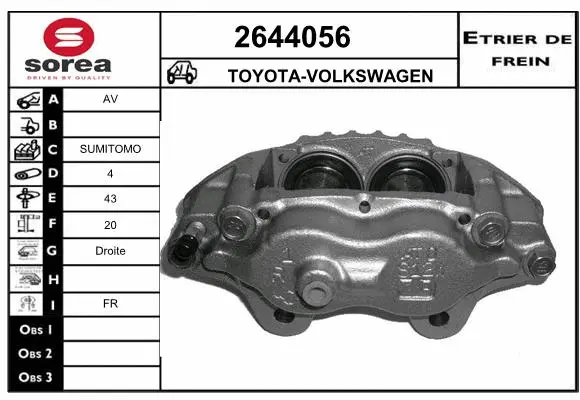 Brake Caliper (2644056)