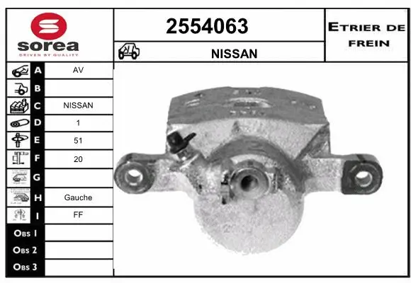 Brake Caliper (2554063)