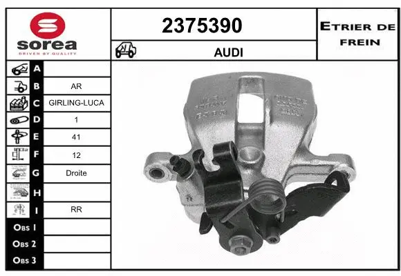 Brake Caliper (2375390)