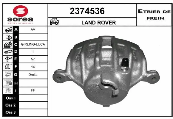 Brake Caliper (2374536)