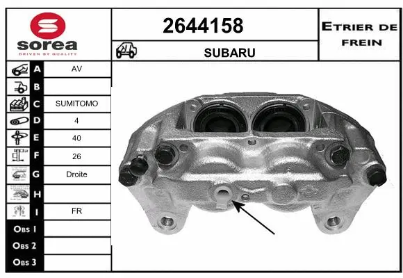 Brake Caliper (2644158)