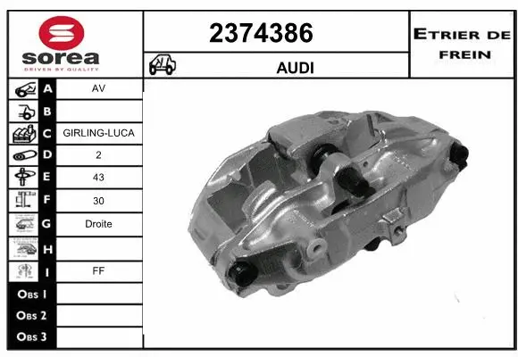 Brake Caliper (2374386)