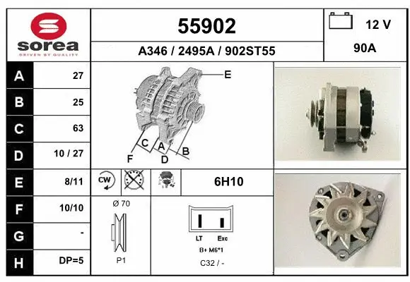 Alternator (55902)