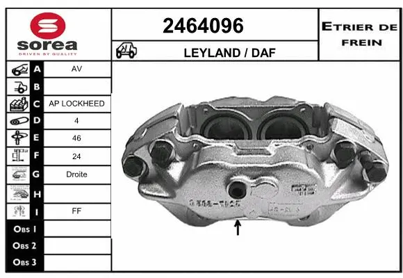 Brake Caliper (2464096)