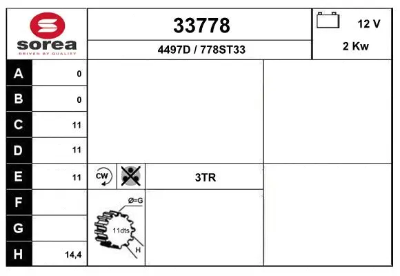 Starter (33778)