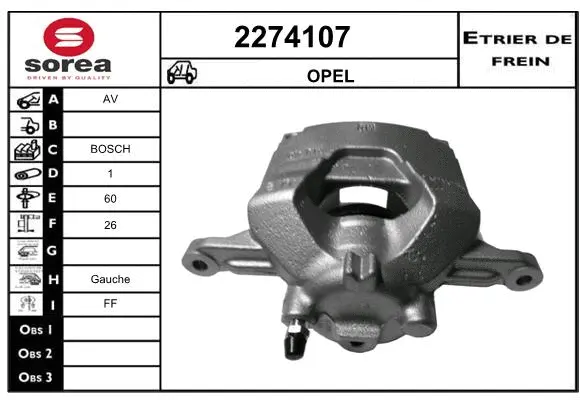 Brake Caliper (2274107)